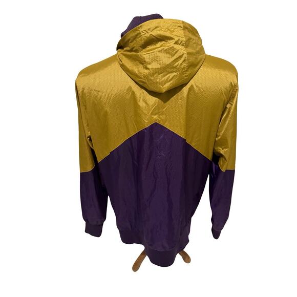 Vintage Nike 6.0 Windbreaker Jacket L Purple Yellow Retro Y2K Skate BMX Surf - Picture 5 of 10